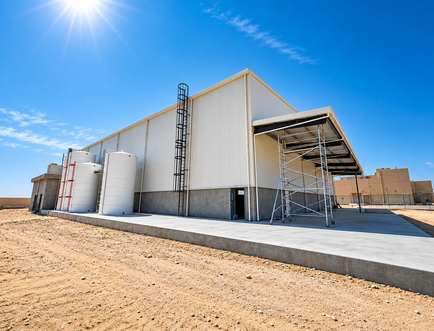 G.C.C. Fire & Safety Testing Laboratory at Dammam, 3rd Industrial City