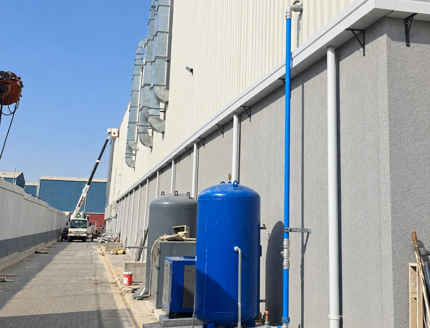 G+M Shed, Tripod Mena Factory, Al Kharj Industrial City (1B), Riyadh, KSA