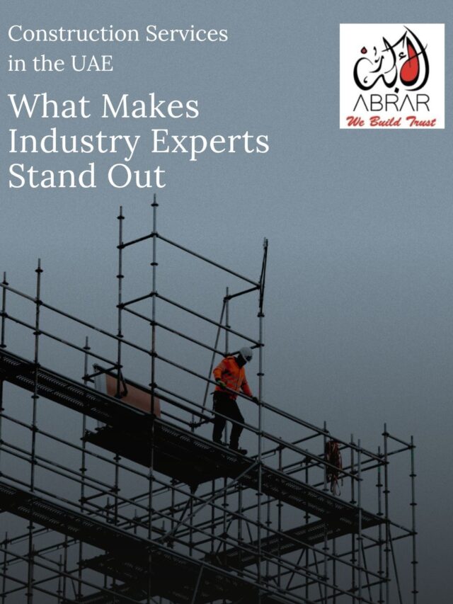 Construction Services in Dubai, UAE