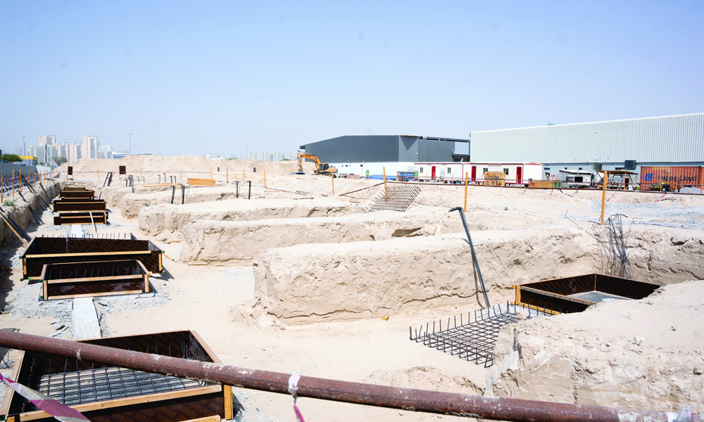 Proposed Warehouse (G+M)  Building (Block A, B & C) For Caliber  Property  Management Services  FZ-LLC, Dubai – UAE