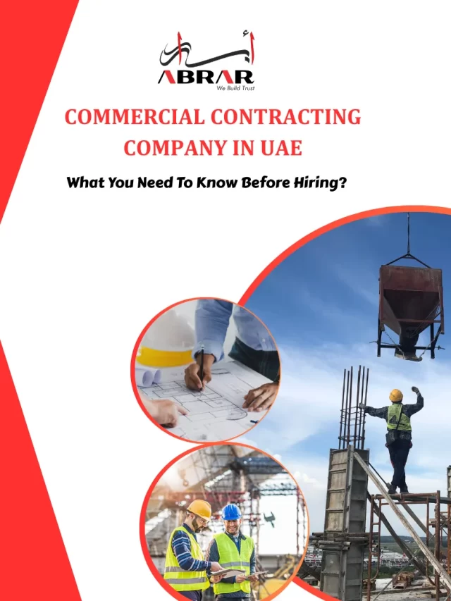 Commercial Contracting Company in UAE