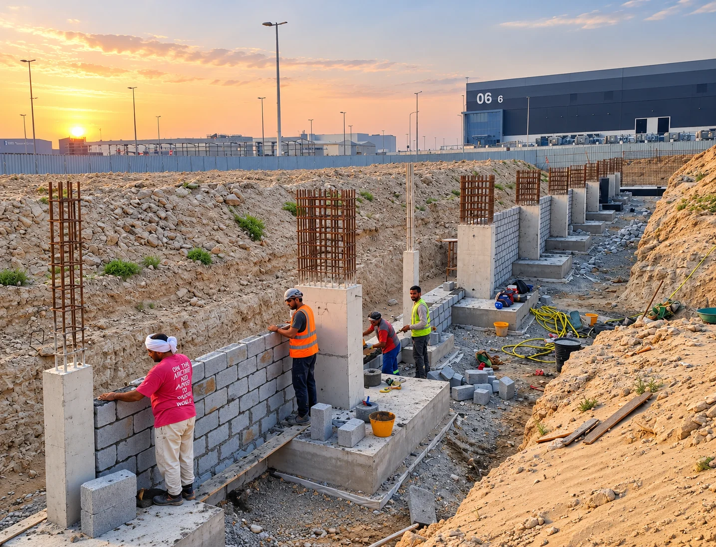 Danube Central Warehouse And Office Building NIP – Dubai