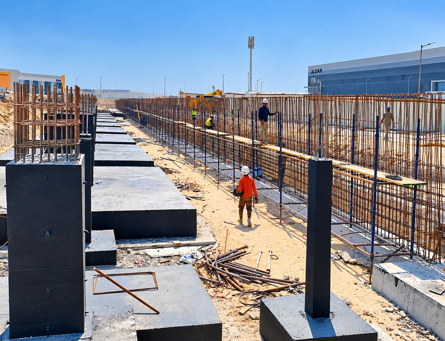 Danube Central Warehouse And Office Building NIP – Dubai