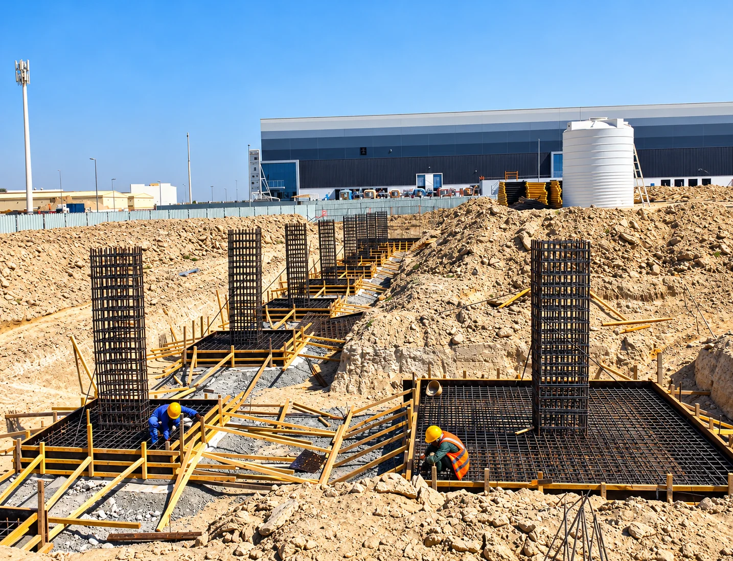 Danube Central Warehouse And Office Building NIP – Dubai