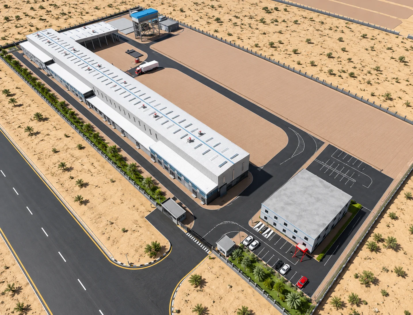 Manufacturing Facility for Recycled Paper