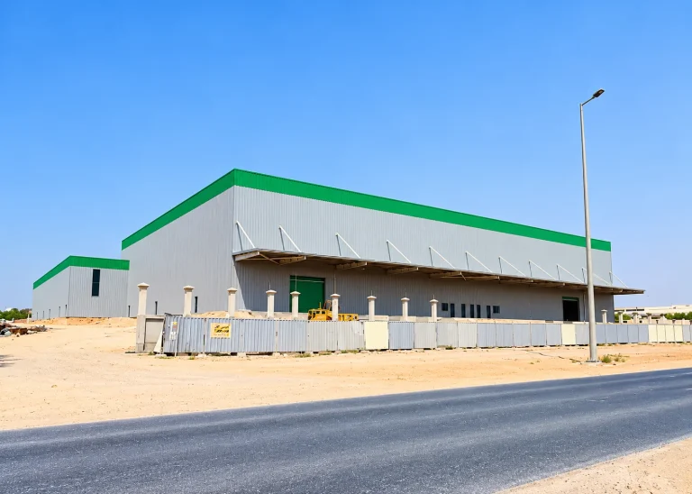 Construction of Closed Shed, Accomodation & Service Block @Al Hamra Industrial Zone-NFZ, RAK – UAE.