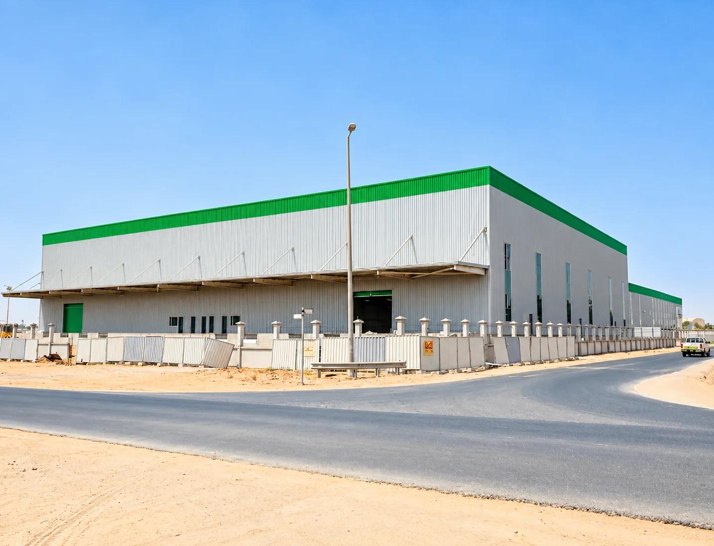 Construction of Closed Shed, Accomodation & Service Block @Al Hamra Industrial Zone-NFZ, RAK – UAE.