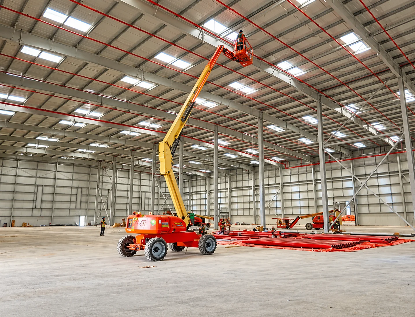 Construction of Closed Shed, Accomodation & Service Block @Al Hamra Industrial Zone-NFZ, RAK – UAE.