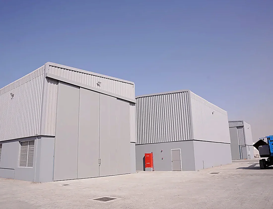 Workshop, Utility & Ancillary Buildings for Mubarraz Oil Field at ICAD, Abu Dhabi – UAE